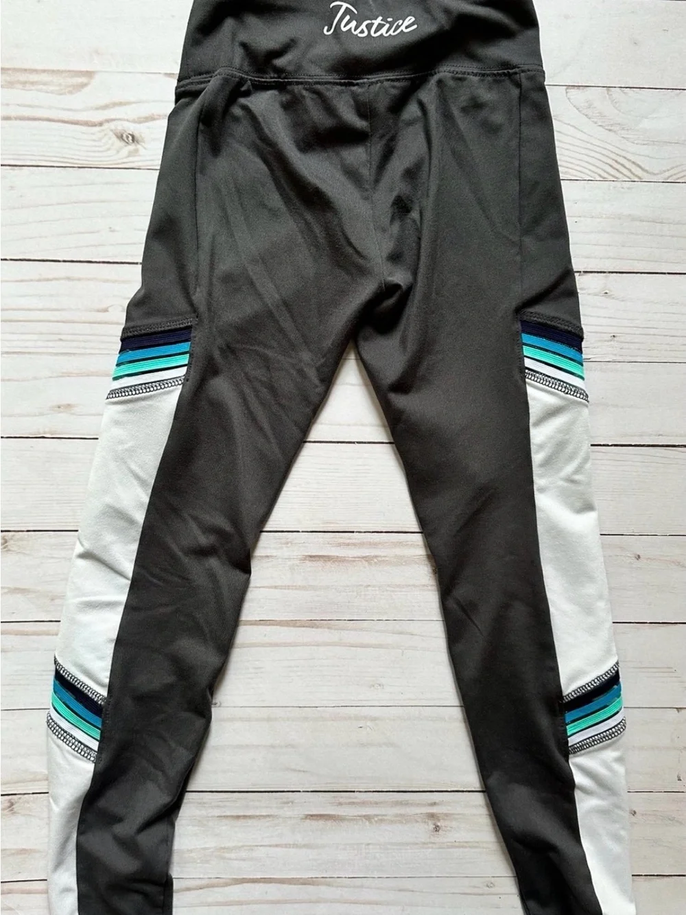 Girls Justice Sport Leggings (size 8)